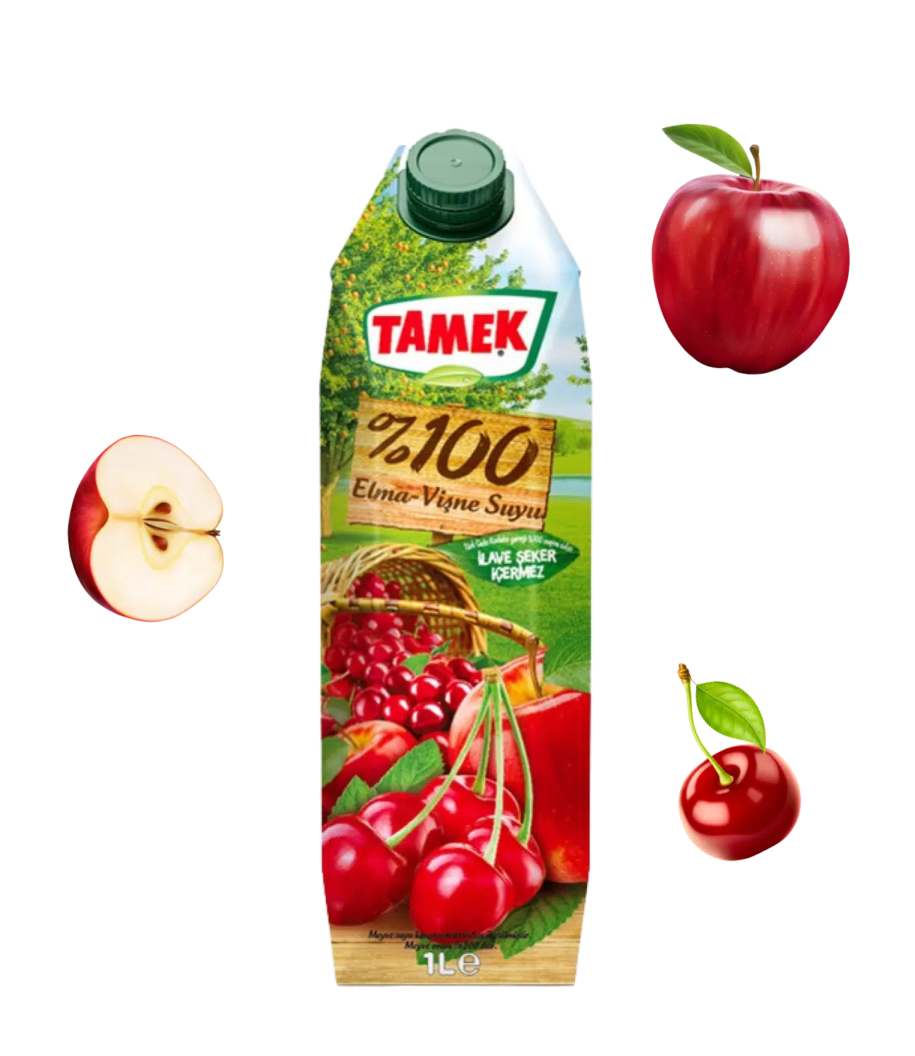 100% Apple-Sour Cheery Juice