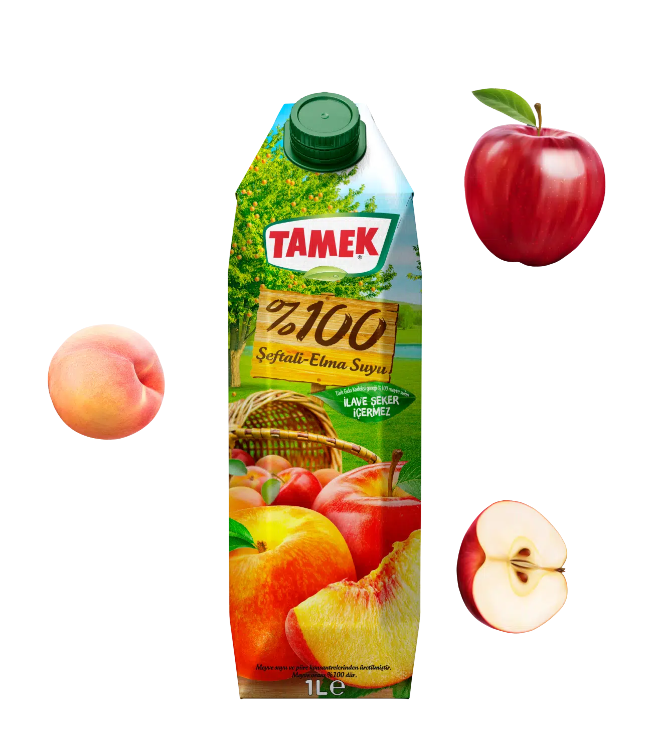 100% Peach-Apple Juice