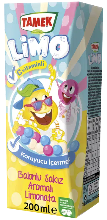 Limo Bubble Gum Flavored Lemonade