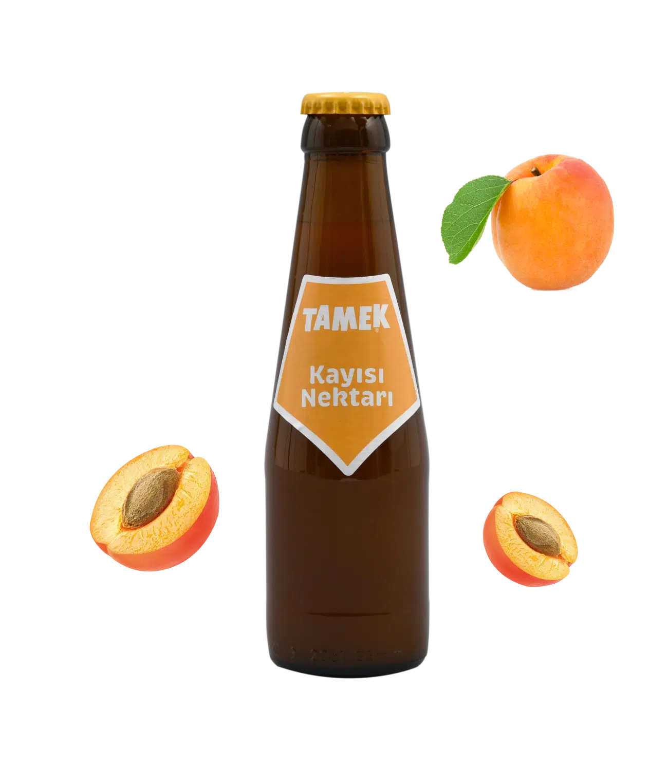 Kahverengi Şişe Kayısı Nektarı