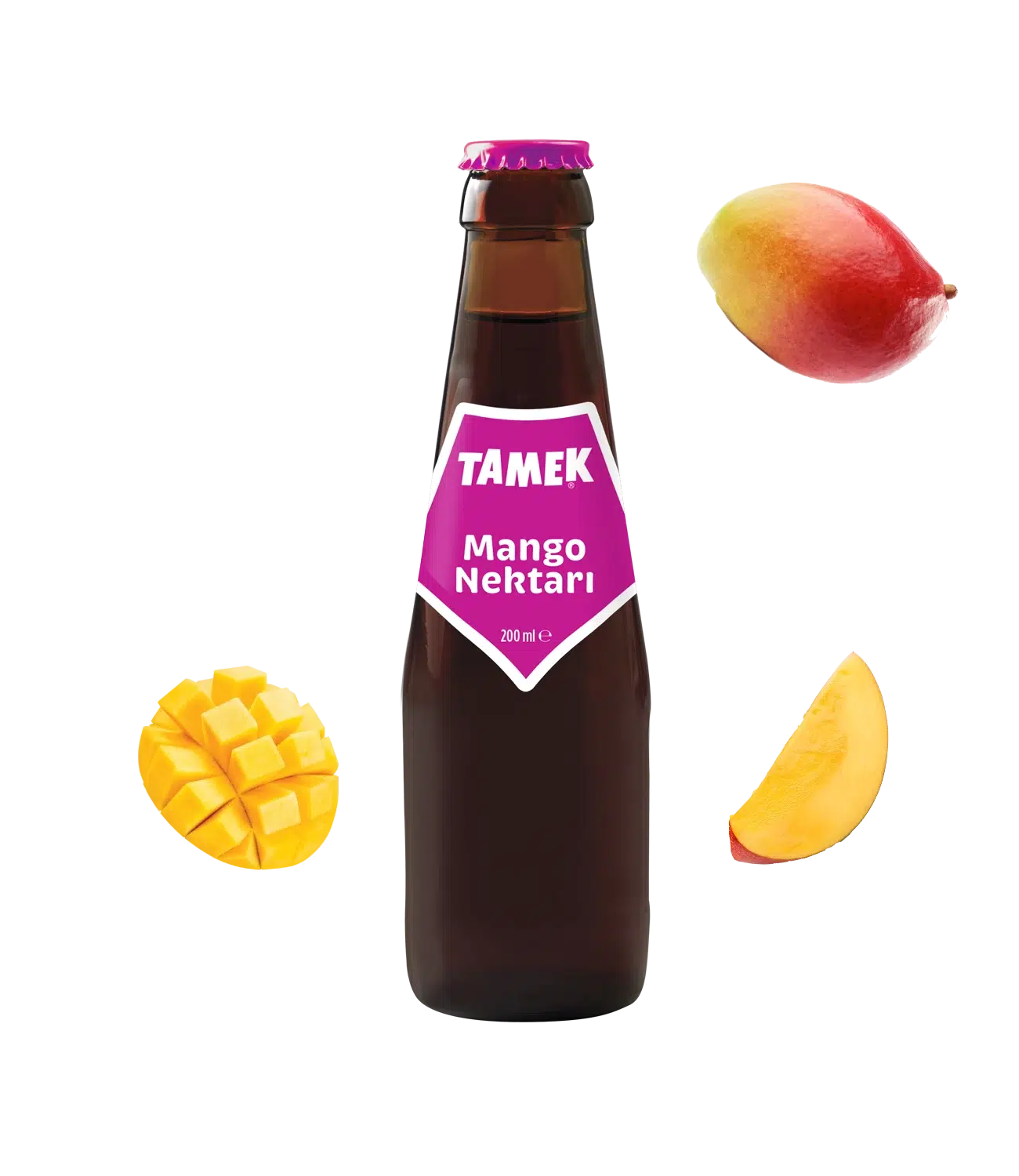 Kahverengi Şişe Mango Nektarı