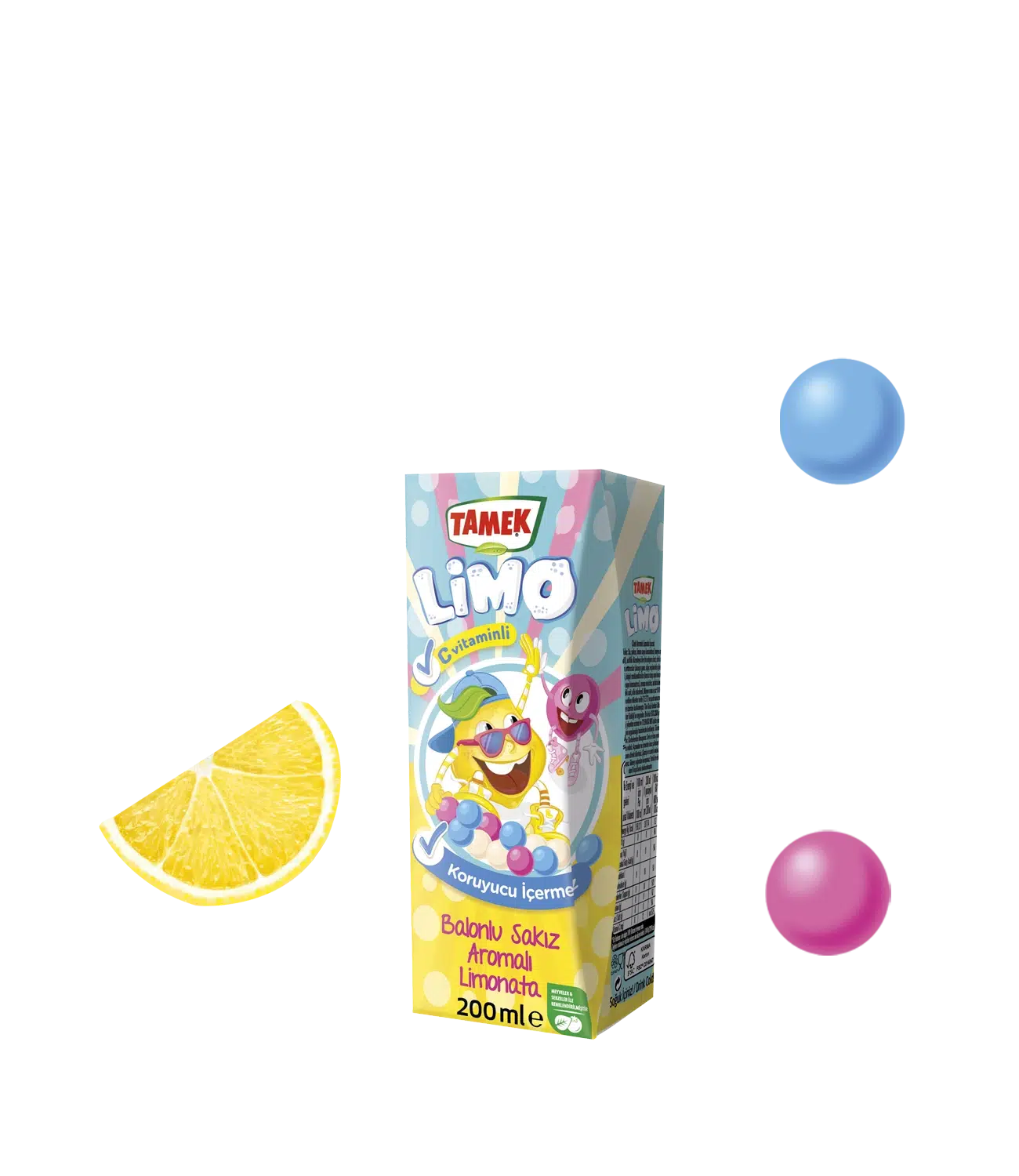 Limo Balonlu Sakız Aromalı Limonata