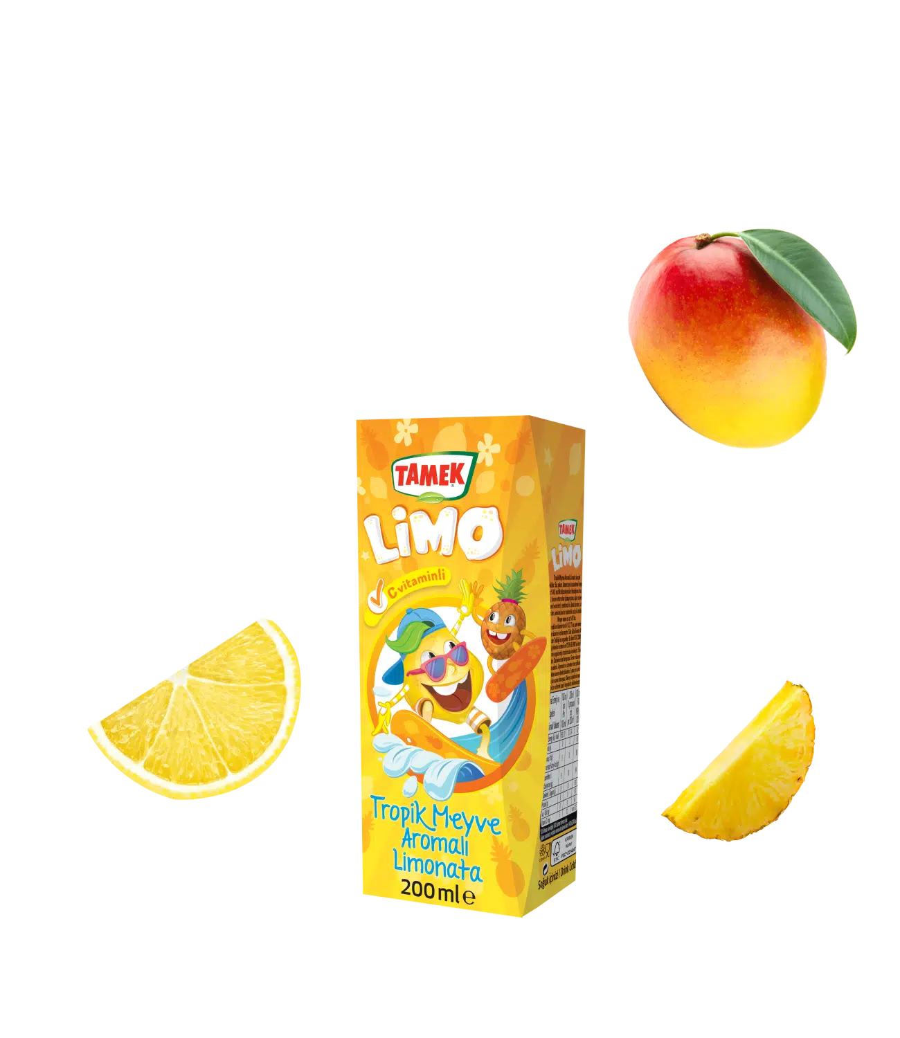 Limo Tropik Meyve Aromalı Limonata