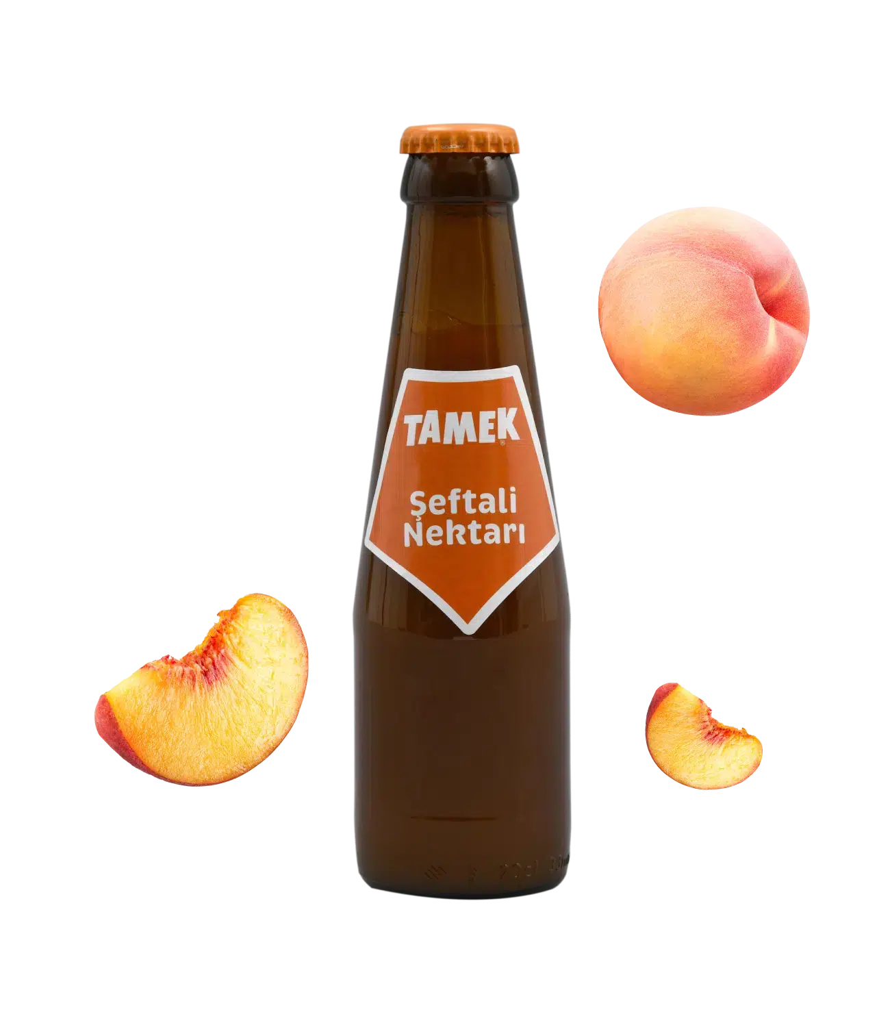 Peach Nectar in the Famous Brown Bottle